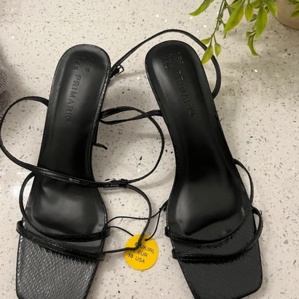 Primark Strappy Black Heels